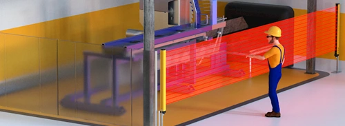 Picture of Safety Guide menu - Safety light curtains application