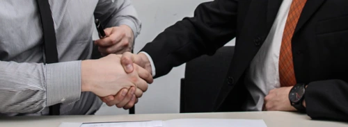 Picture of work with us menu - Agreement